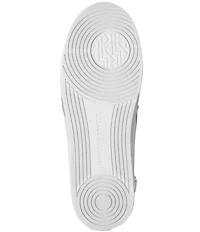 KARL LAGERFELD PARIS Maude Fleur Flower Applique Slip On Sneakers