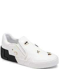 KARL LAGERFELD PARIS Maude Slip On Charms Sneakers