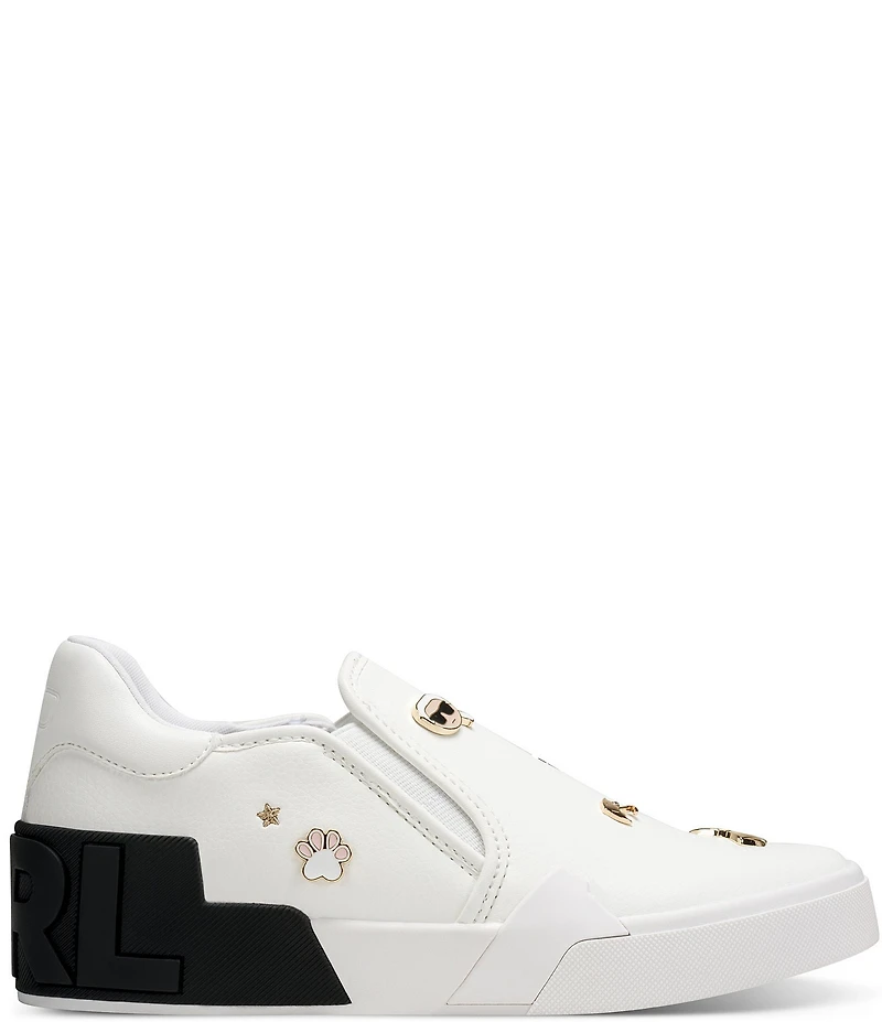 KARL LAGERFELD PARIS Maude Slip On Charms Sneakers