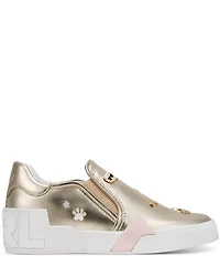 KARL LAGERFELD PARIS Maude Slip On Charms Sneakers