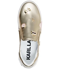 KARL LAGERFELD PARIS Maude Slip On Charms Sneakers