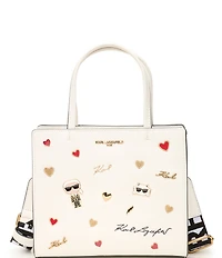 KARL LAGERFELD PARIS Maybelle Charm Satchel Bag
