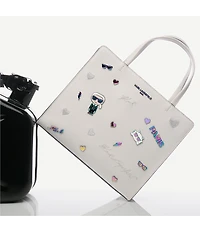 KARL LAGERFELD PARIS Maybelle Charm Satchel Bag