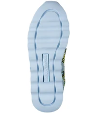 KARL LAGERFELD PARIS Meade Sequin Boucle Lace Up Sneakers