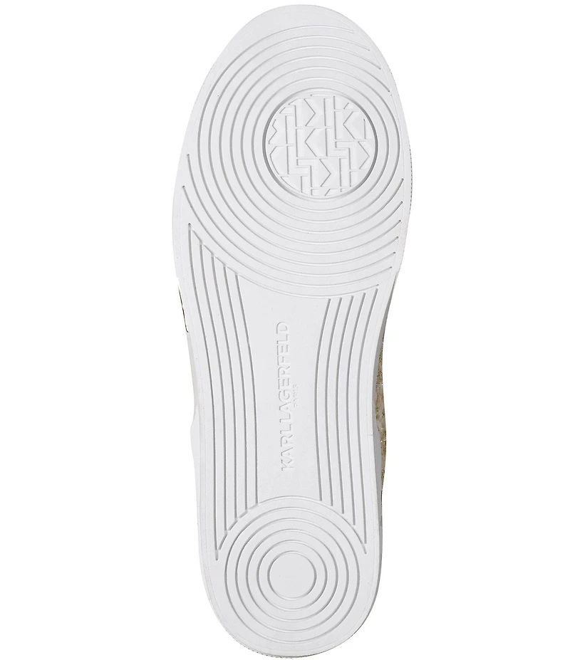 KARL LAGERFELD PARIS Melora Boucle Lace Up Sneakers