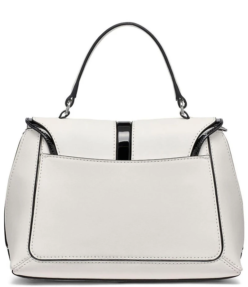 KARL LAGERFELD PARIS Mercerie Contrast Trim Crossbody Bag