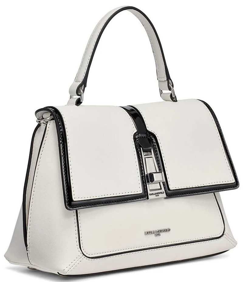 KARL LAGERFELD PARIS Mercerie Contrast Trim Crossbody Bag