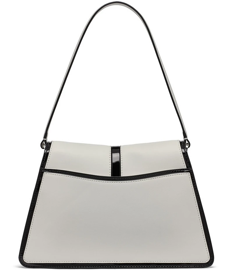 KARL LAGERFELD PARIS Contrast Trim Mercerie Shoulder Bag