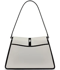 KARL LAGERFELD PARIS Contrast Trim Mercerie Shoulder Bag
