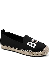 KARL LAGERFELD PARIS Michaela Bonjour Neoprene Slip On Espadrilles