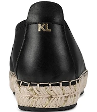 KARL LAGERFELD PARIS Michaela Bonjour Neoprene Slip On Espadrilles