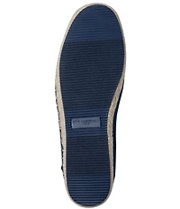 KARL LAGERFELD PARIS Michaela Denim Charm Slip On Espadrilles