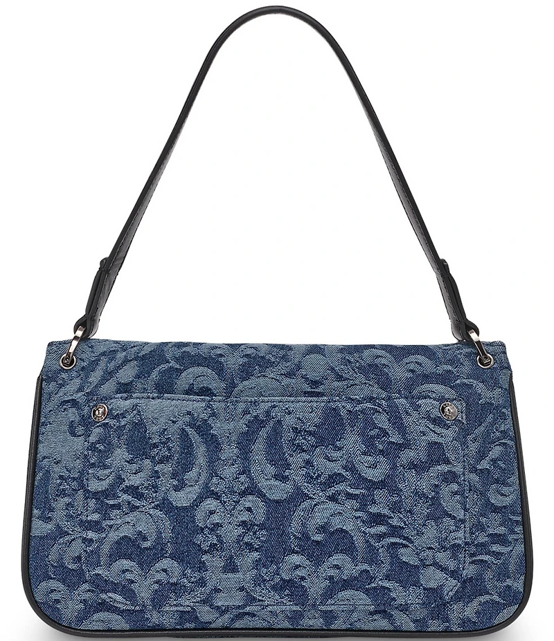 KARL LAGERFELD PARIS Nadine Denim Shoulder Bag