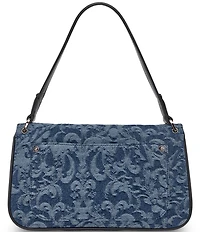 KARL LAGERFELD PARIS Nadine Denim Shoulder Bag