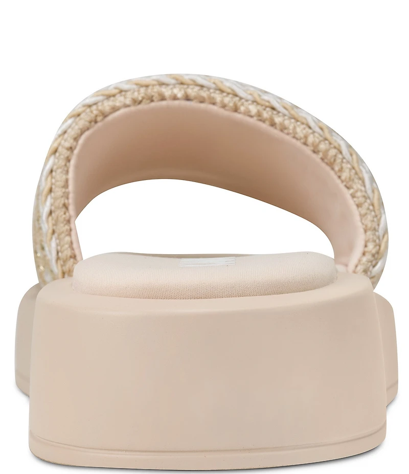 KARL LAGERFELD PARIS Ortley Platform Slide Sandals