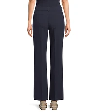 KARL LAGERFELD PARIS Polish Suiting Flat Front Wide Leg Coordinating Pants