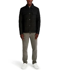 Karl Lagerfeld Paris Quilted Shirt Jacket