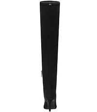 KARL LAGERFELD PARIS Rhodri Stretch Over The Knee Stiletto Boots