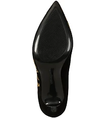 KARL LAGERFELD PARIS Royale Rococo Suede Pumps