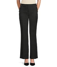 KARL LAGERFELD PARIS Sailor Button Wide Leg Pants