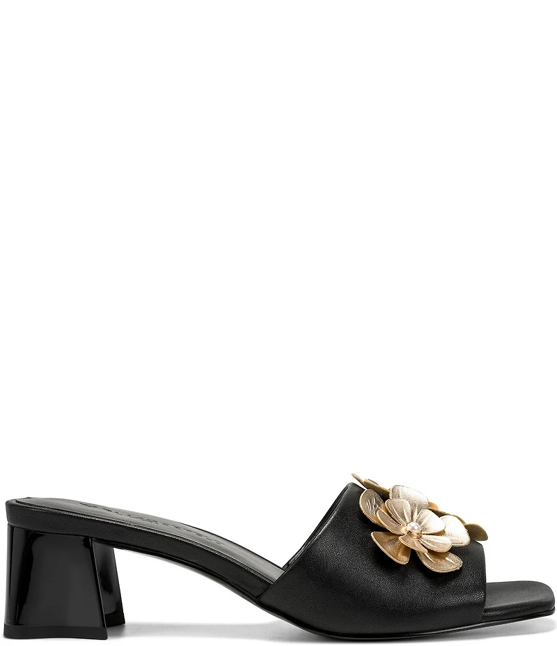 KARL LAGERFELD PARIS Sandreea Floral Dress Slide Sandals