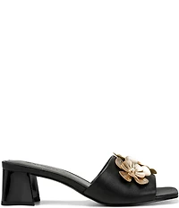KARL LAGERFELD PARIS Sandreea Floral Dress Slide Sandals