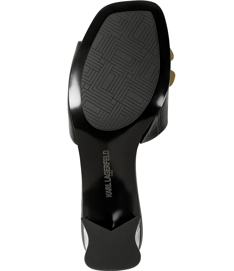 KARL LAGERFELD PARIS Sandreea Floral Dress Slide Sandals