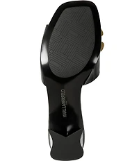 KARL LAGERFELD PARIS Sandreea Floral Dress Slide Sandals