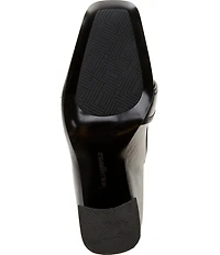 KARL LAGERFELD PARIS Savannah Leather Loafer Pumps
