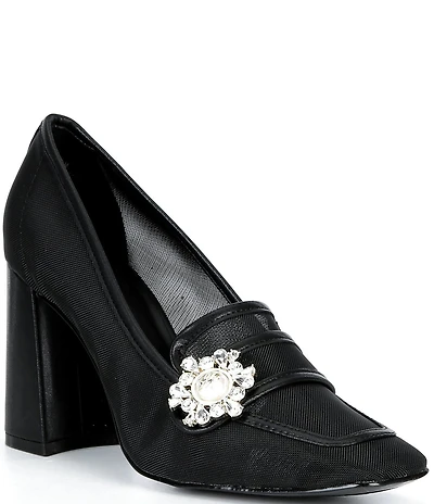 KARL LAGERFELD PARIS Savannah Mesh Loafer Pumps