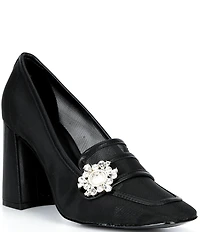 KARL LAGERFELD PARIS Savannah Mesh Loafer Pumps