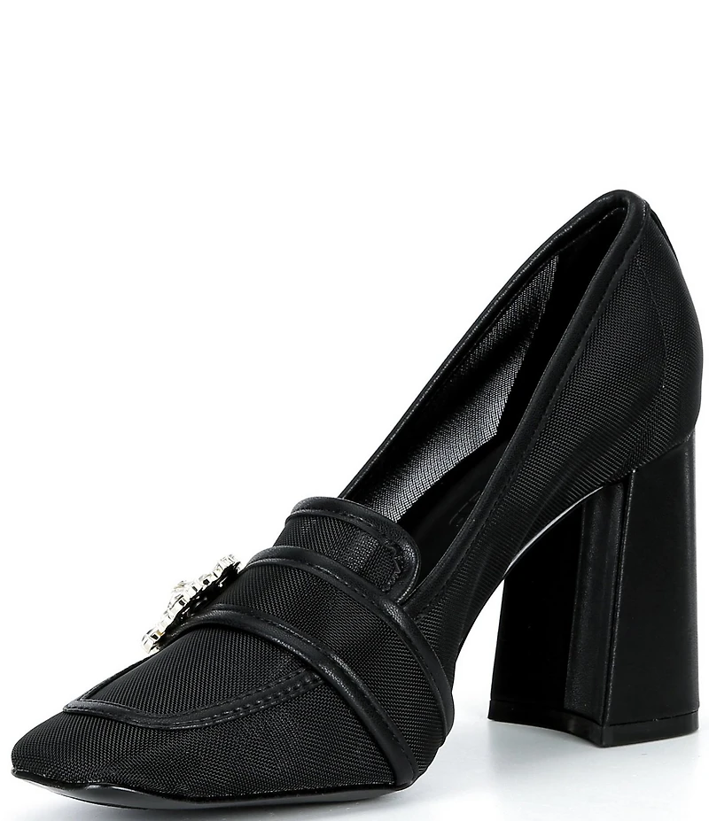 KARL LAGERFELD PARIS Savannah Mesh Loafer Pumps