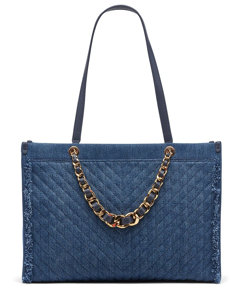KARL LAGERFELD PARIS Savoie Denim Tote Bag