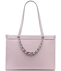 KARL LAGERFELD PARIS Savoie Logo Chain Strap Tote