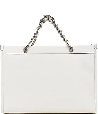 KARL LAGERFELD PARIS Savoie Logo Chain Strap Tote