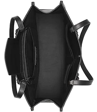KARL LAGERFELD PARIS Savoie Logo Chain Strap Tote