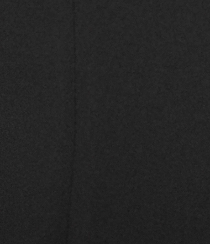 KARL LAGERFELD PARIS Scuba Crepe Contrast Trim Short Puff Sleeve A-Line Dress
