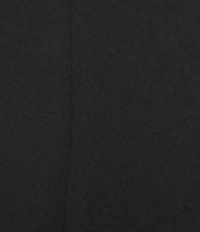 KARL LAGERFELD PARIS Scuba Crepe Contrast Trim Short Puff Sleeve A-Line Dress