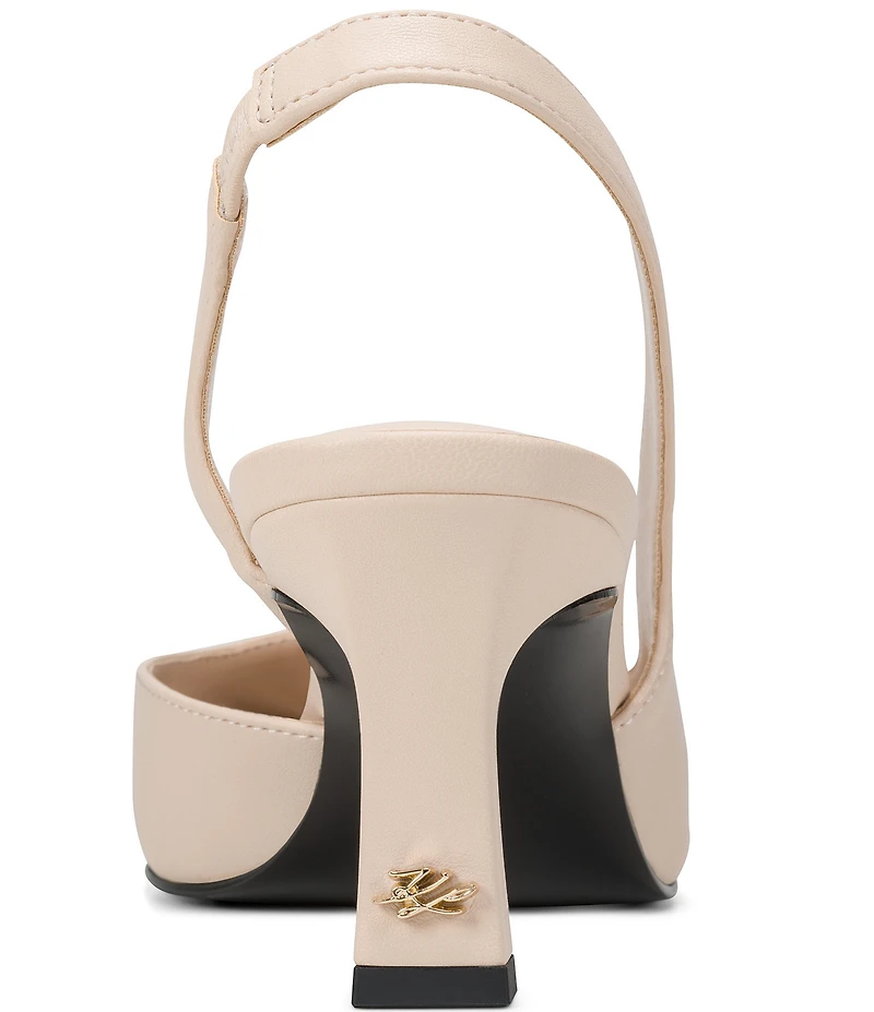 KARL LAGERFELD PARIS Sheenz Slingback Pumps