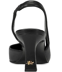 KARL LAGERFELD PARIS Sheenz Slingback Pumps
