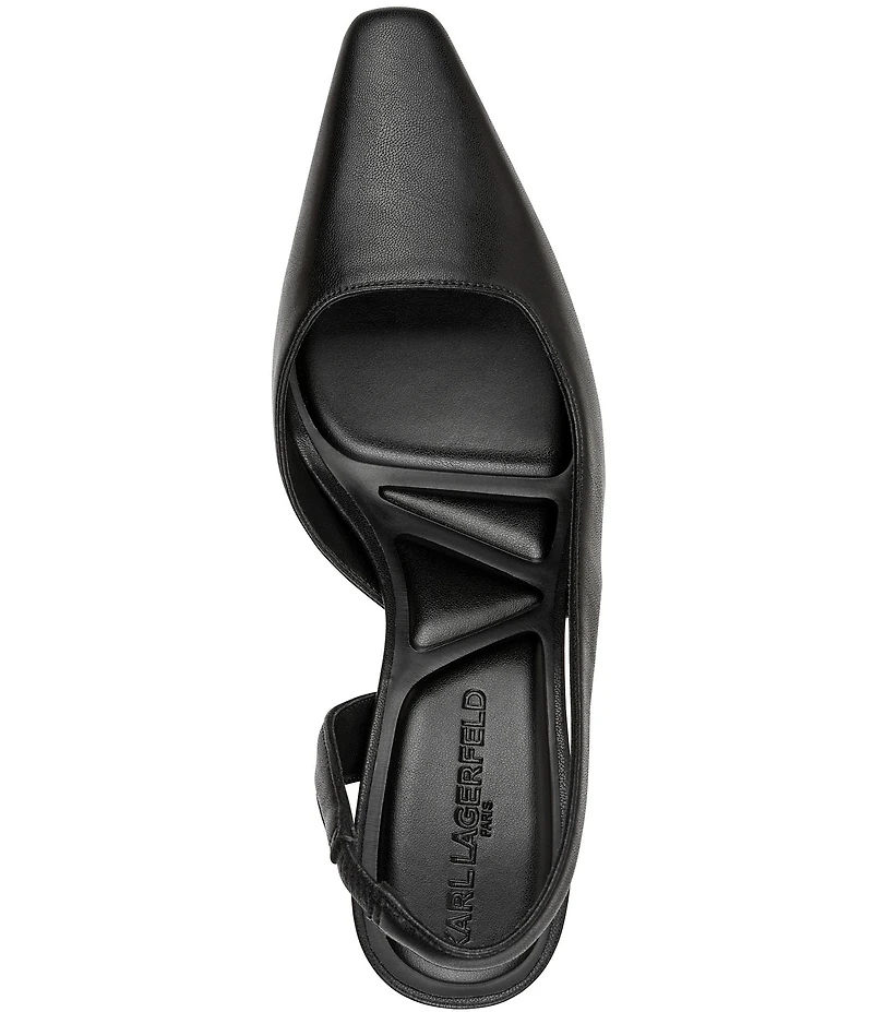 KARL LAGERFELD PARIS Sheenz Slingback Pumps