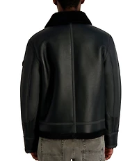 Karl Lagerfeld Paris Sherpa Collared Jacket