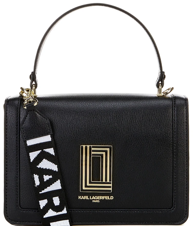KARL LAGERFELD PARIS Simone Signature Strap Crossbody Bag