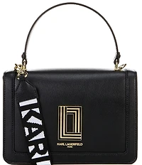 KARL LAGERFELD PARIS Simone Signature Strap Crossbody Bag