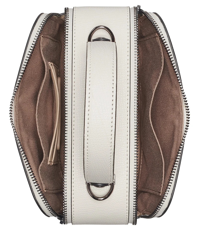 KARL LAGERFELD PARIS Simone Floral Embroidered Top Handle Crossbody Bag