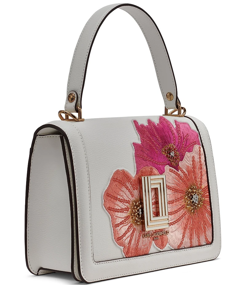 KARL LAGERFELD PARIS Simone Heart Crossbody Bag