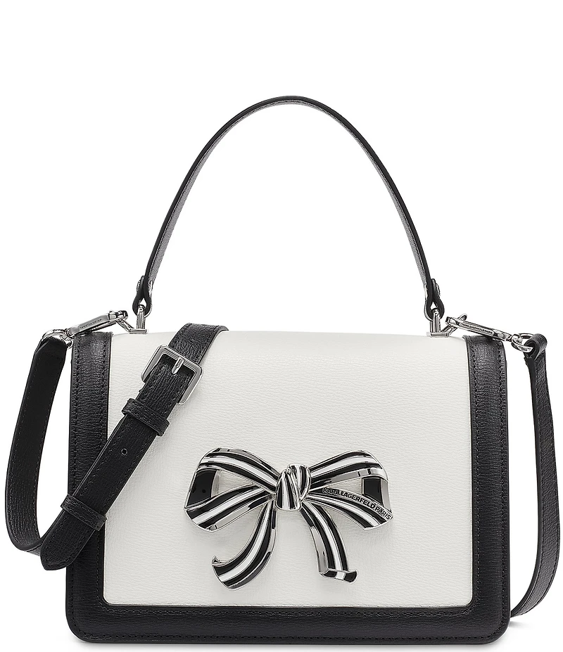 KARL LAGERFELD PARIS Simone Bow Satchel Bag