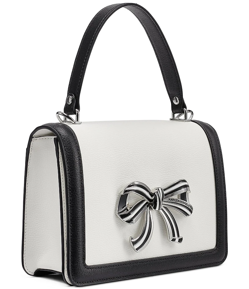 KARL LAGERFELD PARIS Simone Bow Satchel Bag