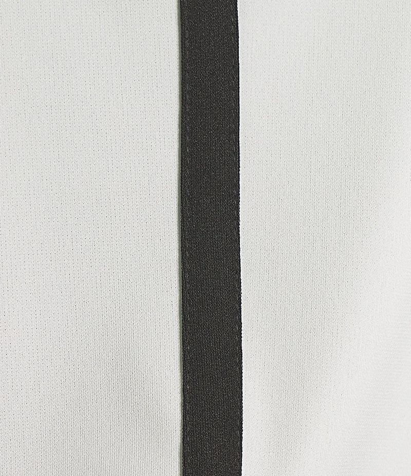 KARL LAGERFELD PARIS Sleeveless Keyhole Scoop Neck Contrasting Trim Cami