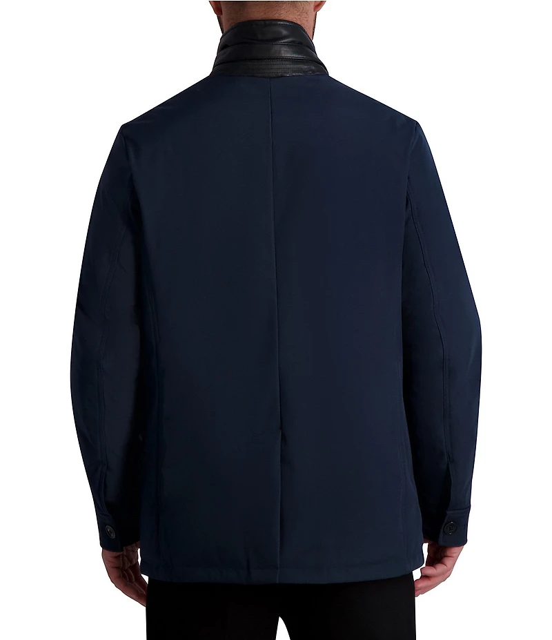 KARL LAGERFELD PARIS Stand Collar Jacket